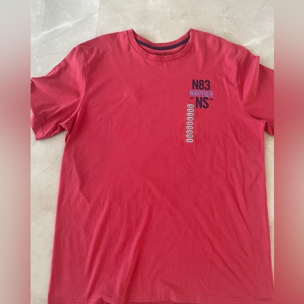 Nautica Tshirt Size Large Red Color Crew Neck
Men’s Graphic T-Shirt Cotton - Picture 3 of 5